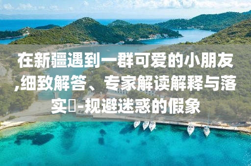 在新疆遇到一群可愛的小朋友,細(xì)致解答、專家解讀解釋與落實(shí)?-規(guī)避迷惑的假象
