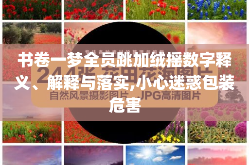 書(shū)卷一夢(mèng)全員跳加絨搖數(shù)字釋義、解釋與落實(shí),小心迷惑包裝危害