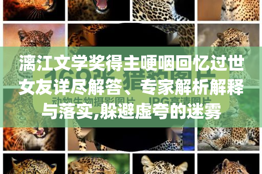 漓江文學(xué)獎(jiǎng)得主哽咽回憶過(guò)世女友詳盡解答、專家解析解釋與落實(shí),躲避虛夸的迷霧