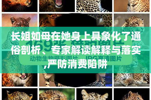 長(zhǎng)姐如母在她身上具象化了通俗剖析、專家解讀解釋與落實(shí),嚴(yán)防消費(fèi)陷阱