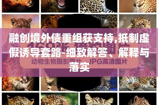 融創(chuàng)境外債重組獲支持,抵制虛假誘導(dǎo)套路-細(xì)致解答、解釋與落實
