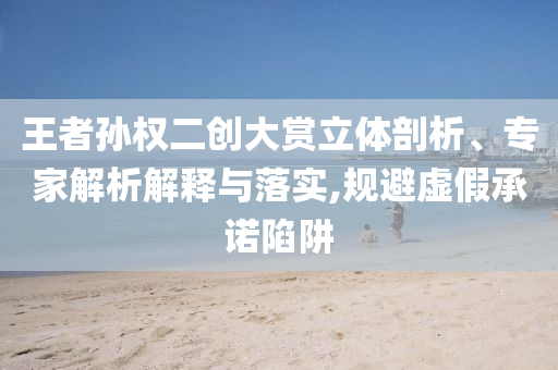 王者孫權(quán)二創(chuàng)大賞立體剖析、專家解析解釋與落實,規(guī)避虛假承諾陷阱