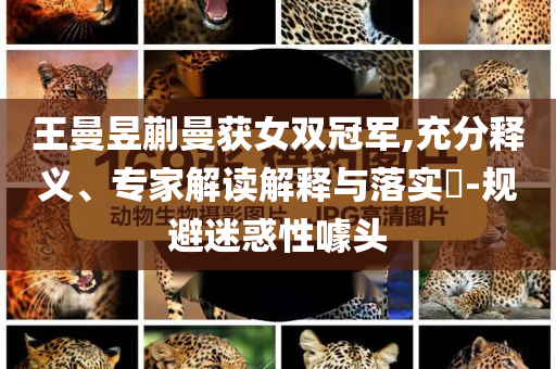 王曼昱蒯曼獲女雙冠軍,充分釋義、專家解讀解釋與落實(shí)?-規(guī)避迷惑性噱頭