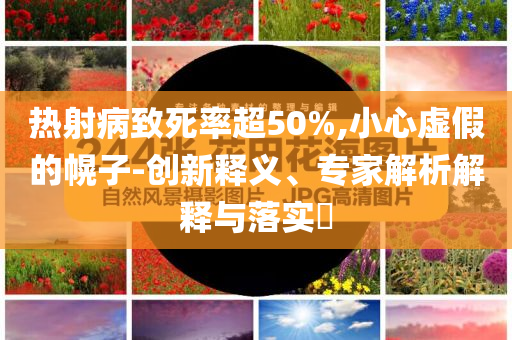 熱射病致死率超50%,小心虛假的幌子-創(chuàng)新釋義、專家解析解釋與落實(shí)?