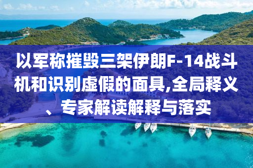 以軍稱摧毀三架伊朗F-14戰(zhàn)斗機和識別虛假的面具,全局釋義、專家解讀解釋與落實