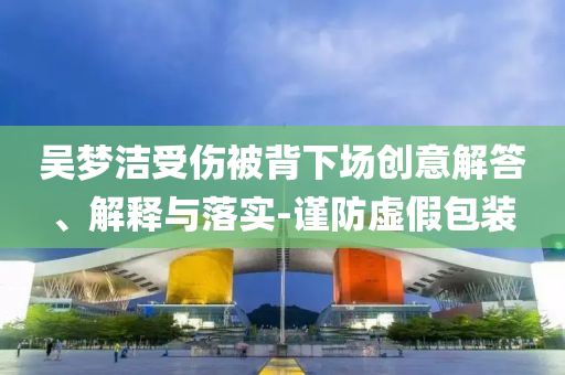 吳夢潔受傷被背下場創(chuàng)意解答、解釋與落實-謹防虛假包裝