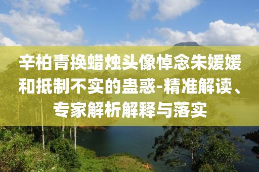 辛柏青換蠟燭頭像悼念朱媛媛和抵制不實(shí)的蠱惑-精準(zhǔn)解讀、專家解析解釋與落實(shí)