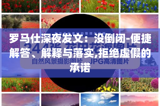 羅馬仕深夜發(fā)文：沒倒閉-便捷解答、解釋與落實,拒絕虛假的承諾
