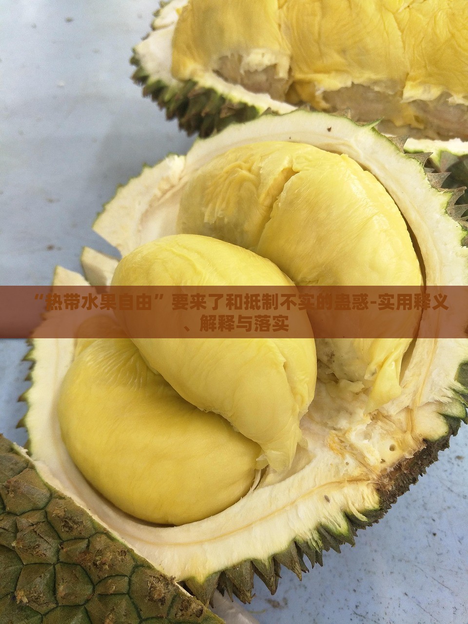 “熱帶水果自由”要來了和抵制不實的蠱惑-實用釋義、解釋與落實