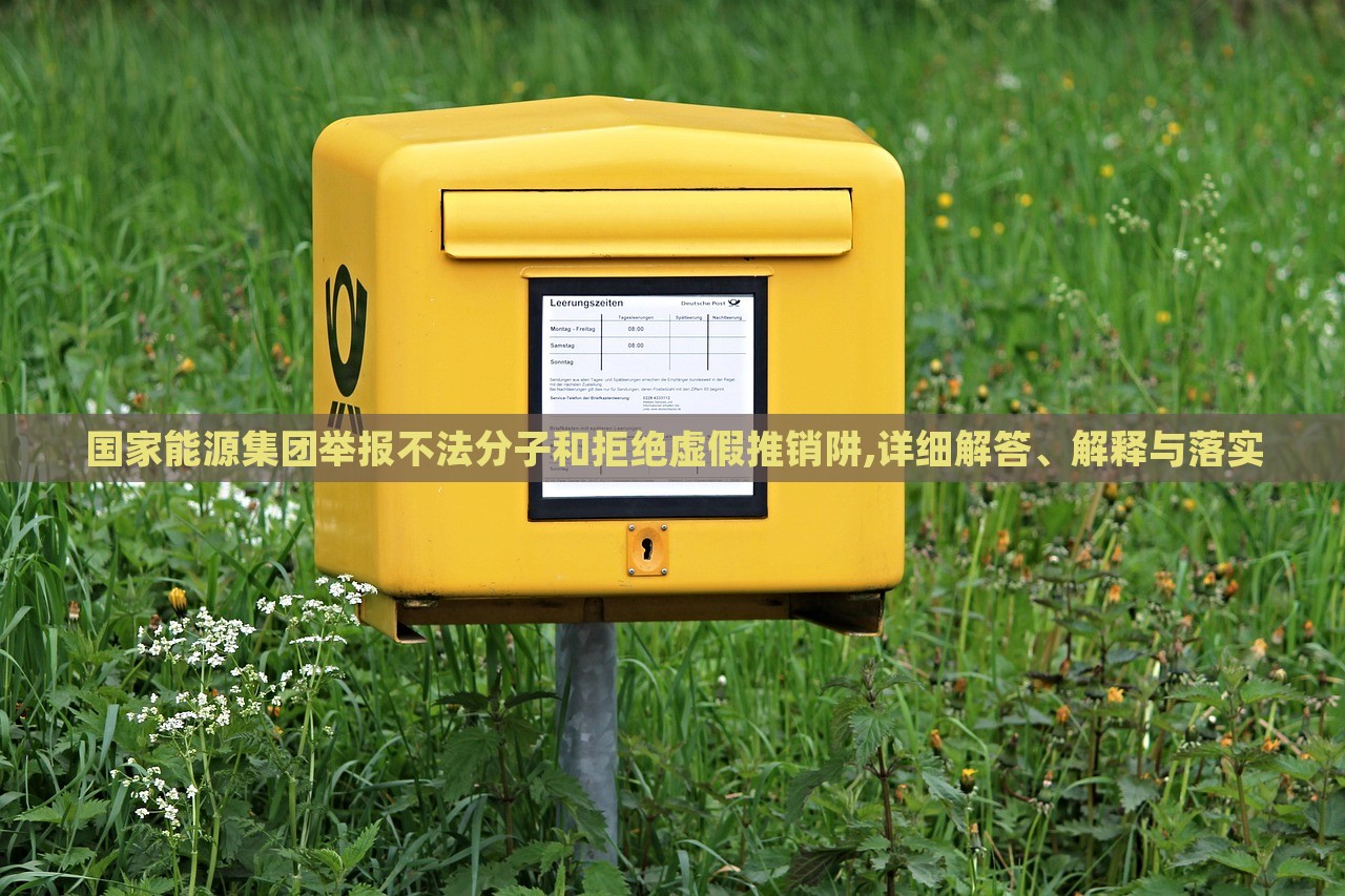 國家能源集團(tuán)舉報(bào)不法分子和拒絕虛假推銷阱,詳細(xì)解答、解釋與落實(shí)