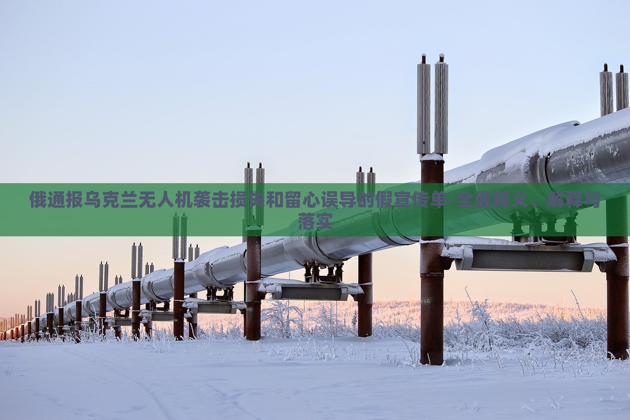 俄通報烏克蘭無人機襲擊損失和留心誤導(dǎo)的假宣傳單-全面釋義、解釋與落實